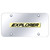 Au-TOMOTIVE GOLD | License Plate Covers and Frames | Ford Explorer | AUGD5419
