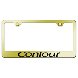 Au-TOMOTIVE GOLD | License Plate Covers and Frames | Ford Contour | AUGD5422