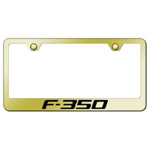 Au-TOMOTIVE GOLD | License Plate Covers and Frames | Ford Super Duty | AUGD5426