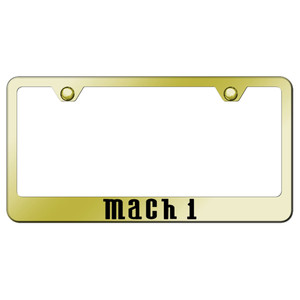 Au-TOMOTIVE GOLD | License Plate Covers and Frames | Ford Mustang | AUGD5427