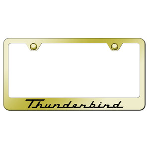 Au-TOMOTIVE GOLD | License Plate Covers and Frames | Ford Thunderbird | AUGD5430