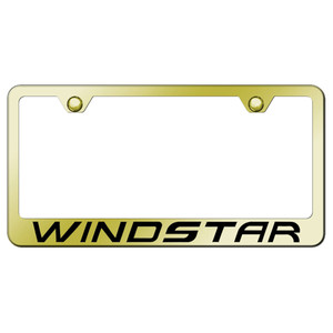 Au-TOMOTIVE GOLD | License Plate Covers and Frames | Ford Windstar | AUGD5431