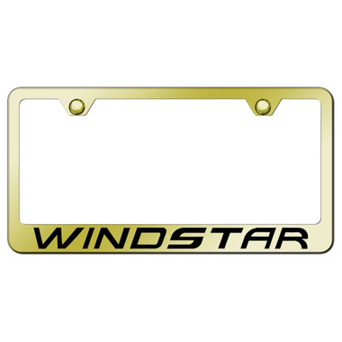 Au-TOMOTIVE GOLD | License Plate Covers and Frames | Ford Windstar | AUGD5431
