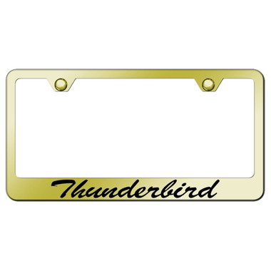 Au-TOMOTIVE GOLD | License Plate Covers and Frames | Ford Thunderbird | AUGD5436