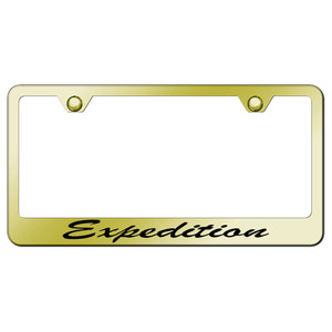 Au-TOMOTIVE GOLD | License Plate Covers and Frames | Ford Expedition | AUGD5438