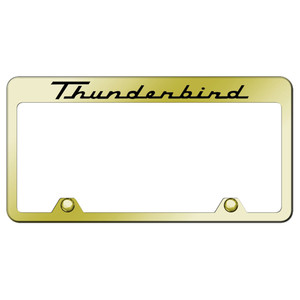 Au-TOMOTIVE GOLD | License Plate Covers and Frames | Ford Thunderbird | AUGD5440