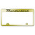 Au-TOMOTIVE GOLD | License Plate Covers and Frames | Ford Thunderbird | AUGD5440