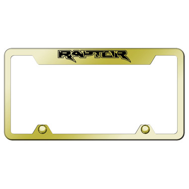 Au-TOMOTIVE GOLD | License Plate Covers and Frames | Ford F-150 | AUGD5441
