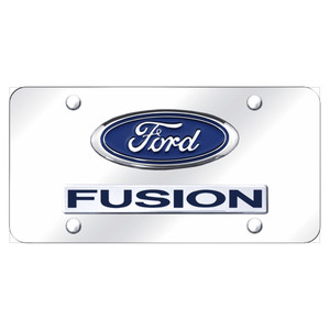 Au-TOMOTIVE GOLD | License Plate Covers and Frames | Ford Fusion | AUGD5446