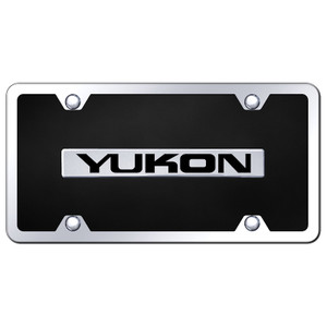 Au-TOMOTIVE GOLD | License Plate Covers and Frames | GMC Yukon | AUGD5470