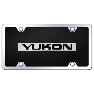 Au-TOMOTIVE GOLD | License Plate Covers and Frames | GMC Yukon | AUGD5470