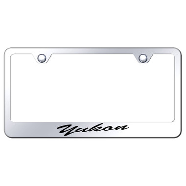 Au-TOMOTIVE GOLD | License Plate Covers and Frames | GMC Yukon | AUGD5486