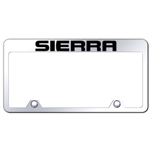 Au-TOMOTIVE GOLD | License Plate Covers and Frames | GMC Sierra 1500 | AUGD5492