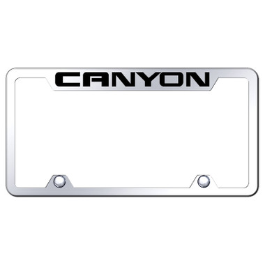 Au-TOMOTIVE GOLD | License Plate Covers and Frames | GMC Canyon | AUGD5495