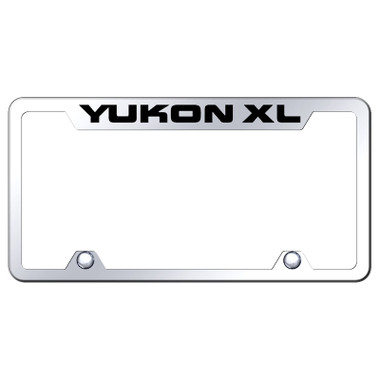 Au-TOMOTIVE GOLD | License Plate Covers and Frames | GMC Yukon XL | AUGD5501