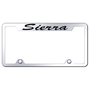Au-TOMOTIVE GOLD | License Plate Covers and Frames | GMC Sierra 1500 | AUGD5504