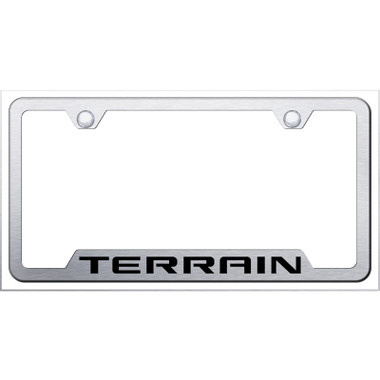 Au-TOMOTIVE GOLD | License Plate Covers and Frames | GMC Terrain | AUGD5508
