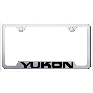 Au-TOMOTIVE GOLD | License Plate Covers and Frames | GMC Yukon | AUGD5509