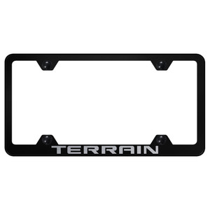 Au-TOMOTIVE GOLD | License Plate Covers and Frames | GMC Terrain | AUGD5519