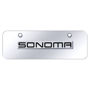 Au-TOMOTIVE GOLD | License Plate Covers and Frames | GMC Sonoma | AUGD5526