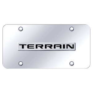 Au-TOMOTIVE GOLD | License Plate Covers and Frames | GMC Terrain | AUGD5527