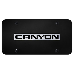 Au-TOMOTIVE GOLD | License Plate Covers and Frames | GMC Canyon | AUGD5528