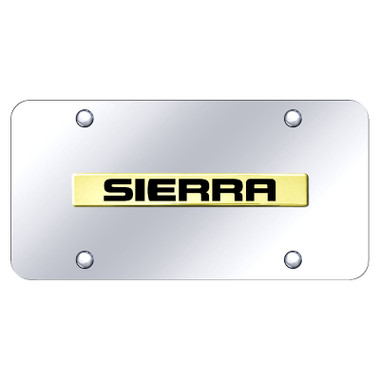 Au-TOMOTIVE GOLD | License Plate Covers and Frames | GMC Sierra 1500 | AUGD5531