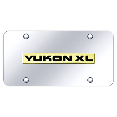 Au-TOMOTIVE GOLD | License Plate Covers and Frames | GMC Yukon XL | AUGD5533