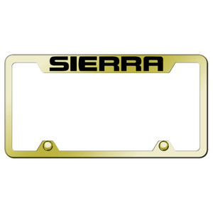 Au-TOMOTIVE GOLD | License Plate Covers and Frames | GMC Sierra 1500 | AUGD5540