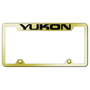 Au-TOMOTIVE GOLD | License Plate Covers and Frames | GMC Yukon | AUGD5541