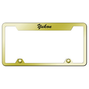 Au-TOMOTIVE GOLD | License Plate Covers and Frames | GMC Yukon | AUGD5544