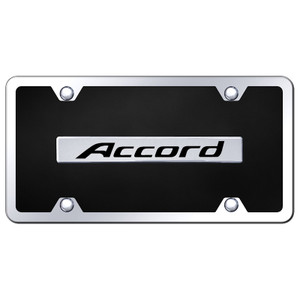 Au-TOMOTIVE GOLD | License Plate Covers and Frames | Honda Accord | AUGD5795