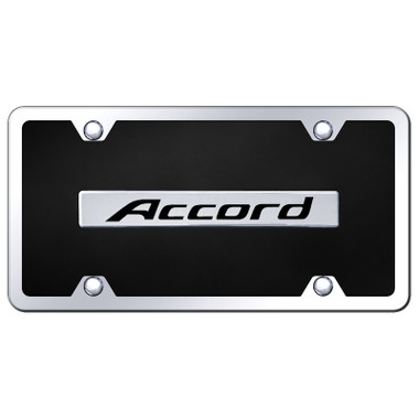 Au-TOMOTIVE GOLD | License Plate Covers and Frames | Honda Accord | AUGD5795
