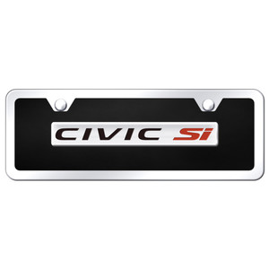 Au-TOMOTIVE GOLD | License Plate Covers and Frames | Honda Civic | AUGD5802