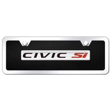 Au-TOMOTIVE GOLD | License Plate Covers and Frames | Honda Civic | AUGD5802