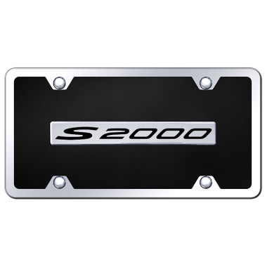Au-TOMOTIVE GOLD | License Plate Covers and Frames | Honda S2000 | AUGD5810