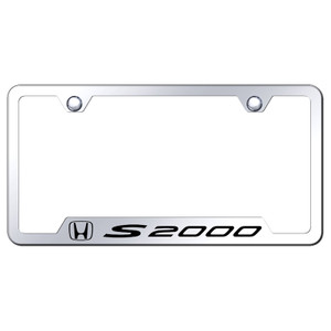 Au-TOMOTIVE GOLD | License Plate Covers and Frames | Honda S2000 | AUGD5828