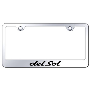 Au-TOMOTIVE GOLD | License Plate Covers and Frames | Honda Del Sol | AUGD5832