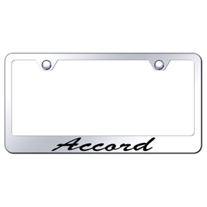 Au-TOMOTIVE GOLD | License Plate Covers and Frames | Honda Accord | AUGD5835