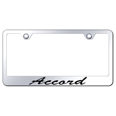 Au-TOMOTIVE GOLD | License Plate Covers and Frames | Honda Accord | AUGD5835