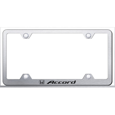 Au-TOMOTIVE GOLD | License Plate Covers and Frames | Honda Accord | AUGD5862