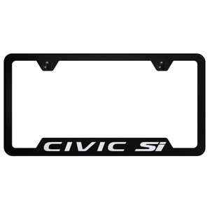 Au-TOMOTIVE GOLD | License Plate Covers and Frames | Honda Civic | AUGD5870