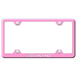 Au-TOMOTIVE GOLD | License Plate Covers and Frames | Honda Civic | AUGD5882