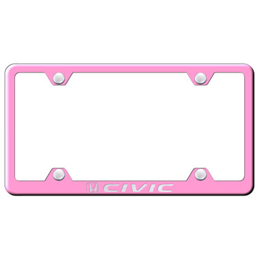 Au-TOMOTIVE GOLD | License Plate Covers and Frames | Honda Civic | AUGD5882
