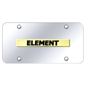 Au-TOMOTIVE GOLD | License Plate Covers and Frames | Honda Element | AUGD5912