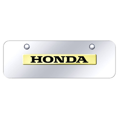 Au-TOMOTIVE GOLD | License Plate Covers and Frames | Honda | AUGD5917