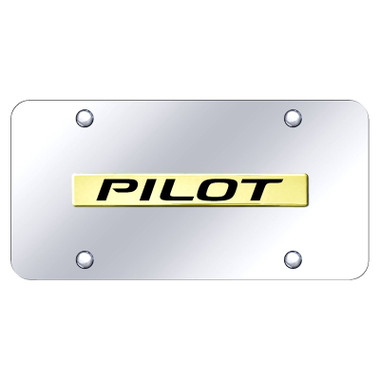 Au-TOMOTIVE GOLD | License Plate Covers and Frames | Honda Pilot | AUGD5926