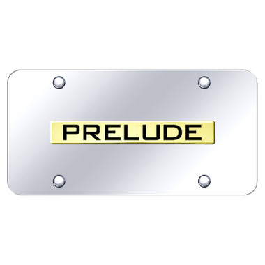 Au-TOMOTIVE GOLD | License Plate Covers and Frames | Honda Prelude | AUGD5928