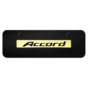 Au-TOMOTIVE GOLD | License Plate Covers and Frames | Honda Accord | AUGD5955