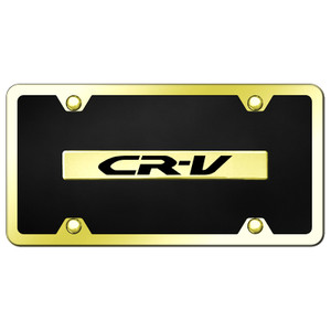 Au-TOMOTIVE GOLD | License Plate Covers and Frames | Honda CR-V | AUGD5959